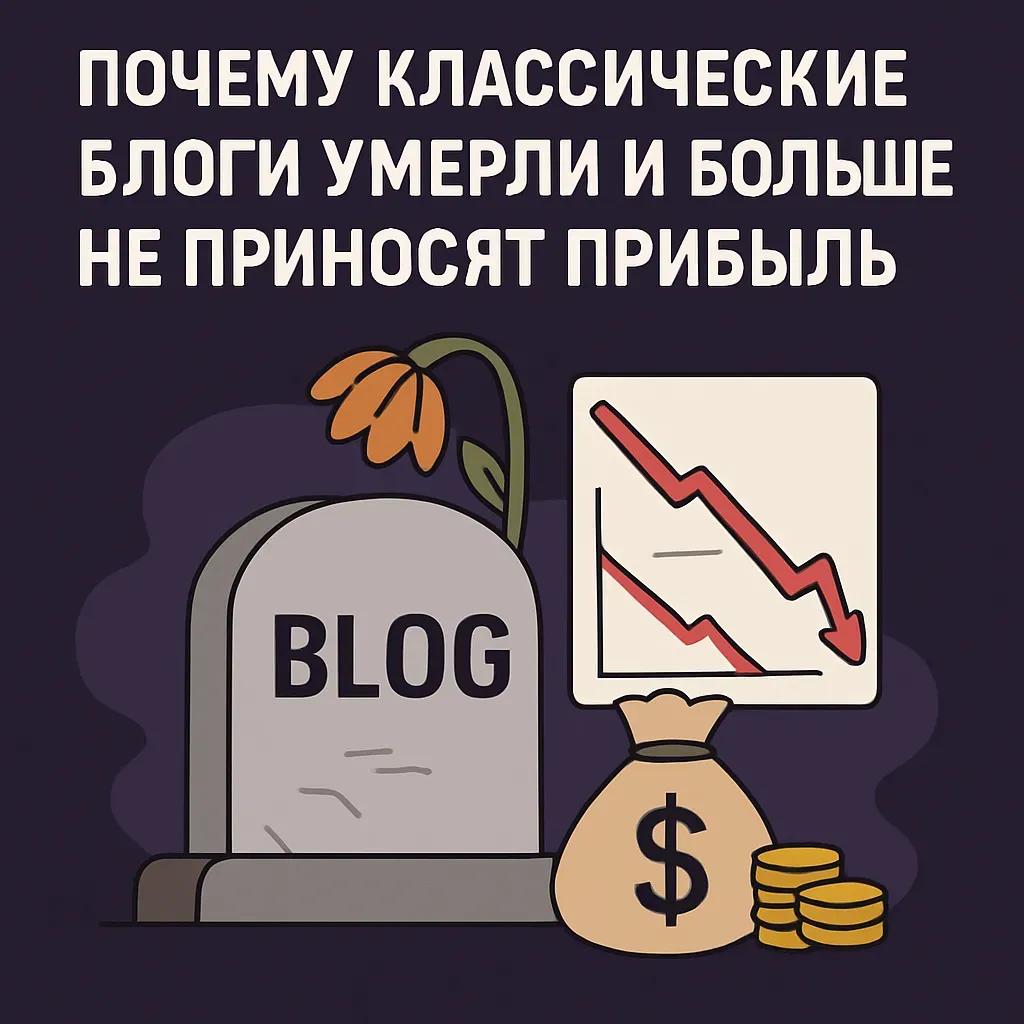 Почему классические блоги умерли и больше не приносят прибыль?
